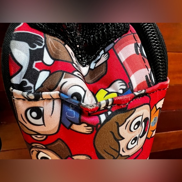 FGTeeV FGTV Lunch Zippered Bag Lunch Box - Red and Black - Picture 2 of 10